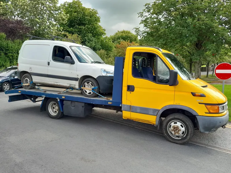 Van sold for scrap in Chorley